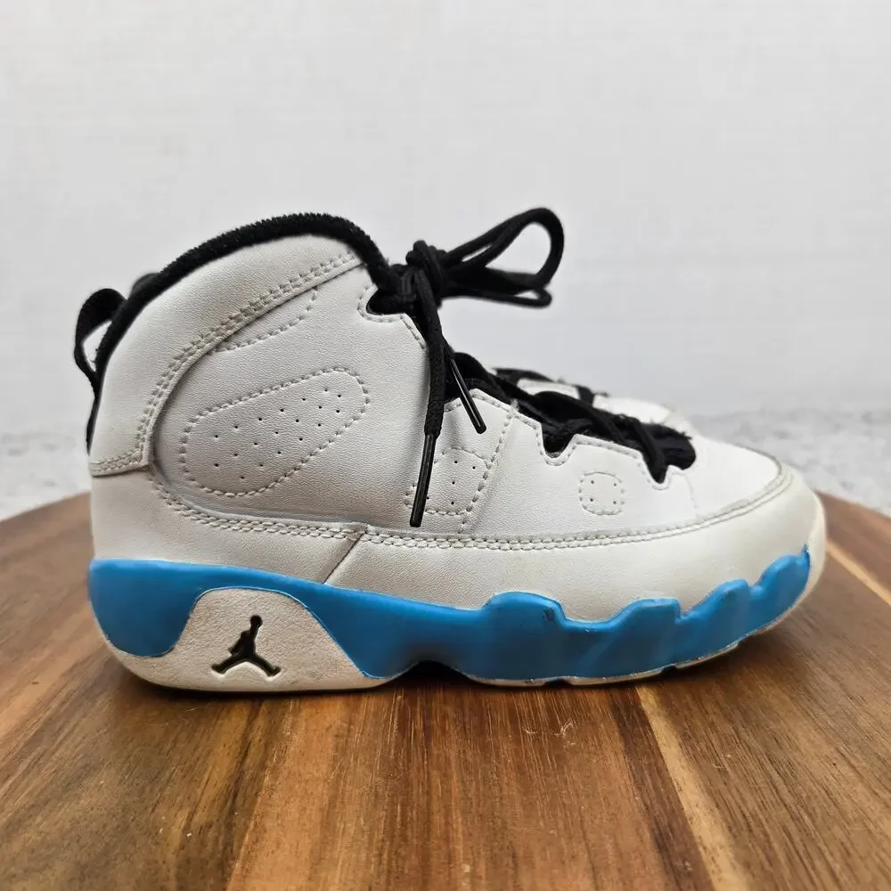 Jordan 9 Retro Toddler 10c Powder Blue 2024 TD Athletic Daily Sneaker 401812-101